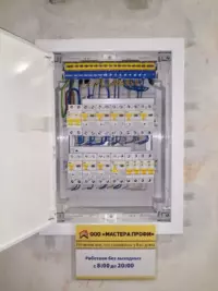 Установка электрощита и автоматов в квартире компанией Мастера Профи