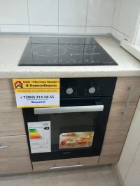 Установка духового шкафа Simfer и варочная панель